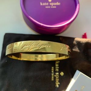 NWT Kate Spade Idiom Bracelet - Best Friend Bracelet - Gold - OS